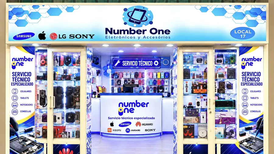 Fachada real de Number One, Local 17